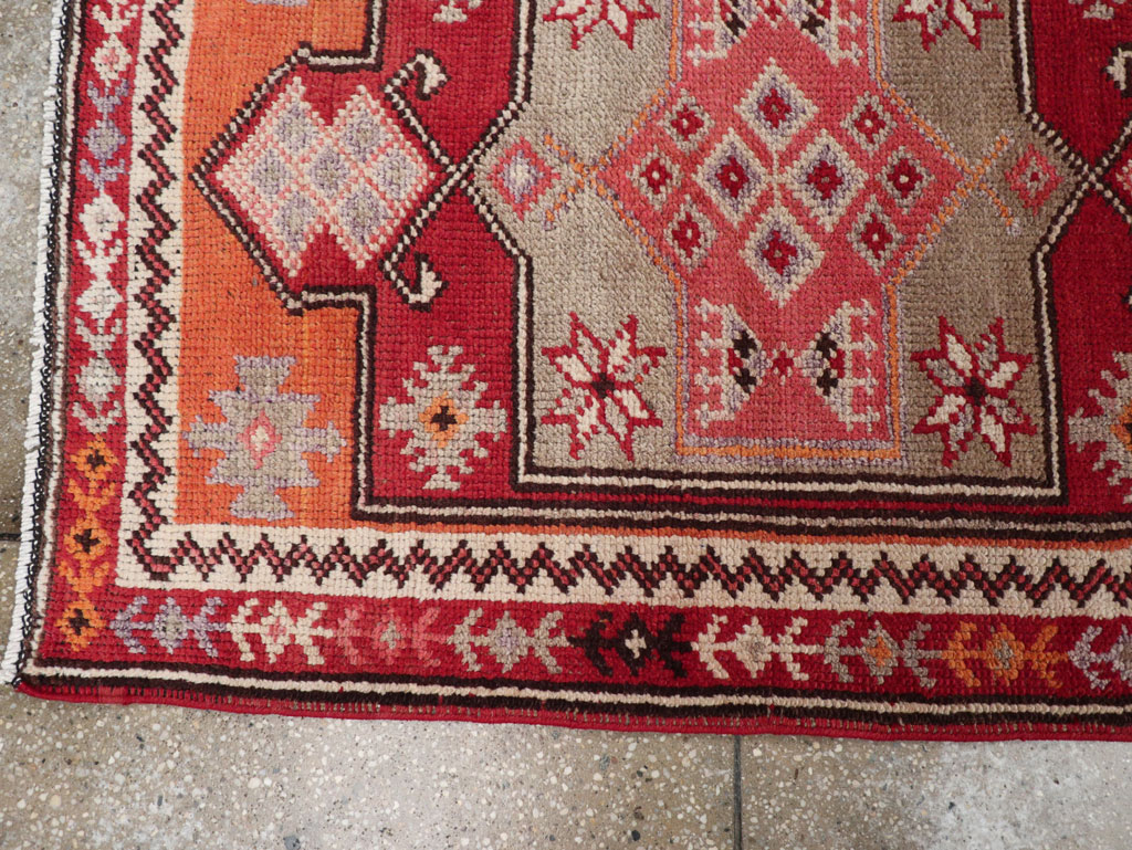 Vintage Turkish Tribal Runner, No.31928 - Galerie Shabab