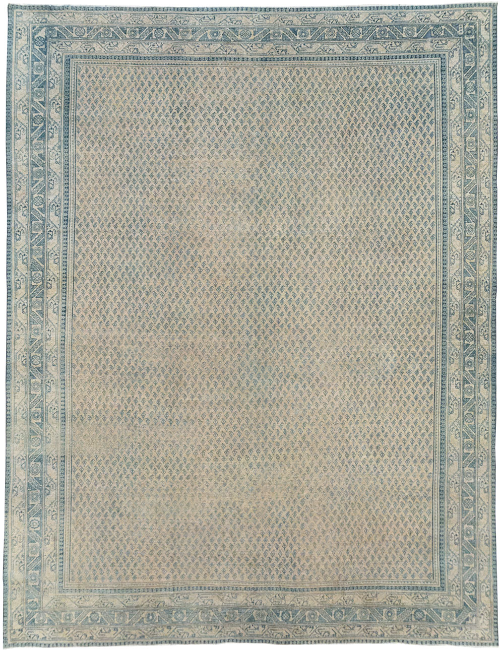 Vintage Persian Mir Saraband Room Size Carpet, No.31929 - Galerie Shabab