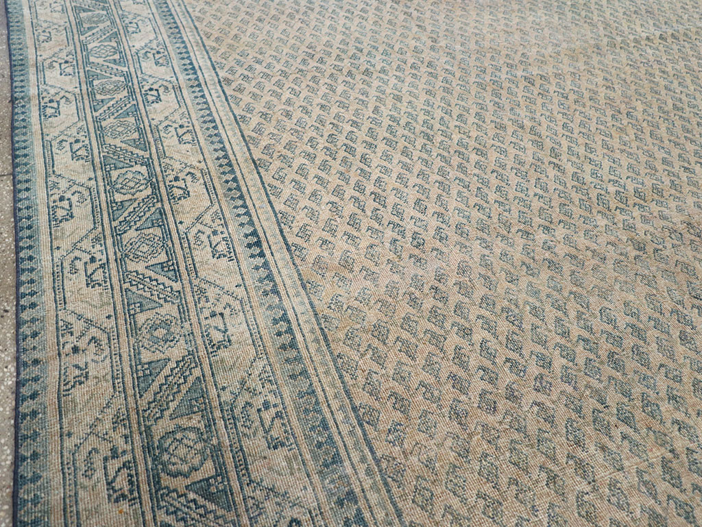 Vintage Persian Mir Saraband Room Size Carpet, No.31929 - Galerie Shabab