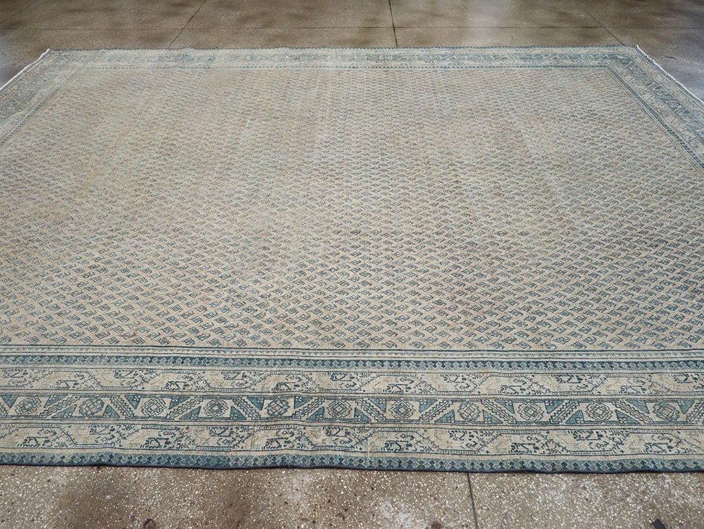 Vintage Persian Mir Saraband Room Size Carpet, No.31929 - Galerie Shabab