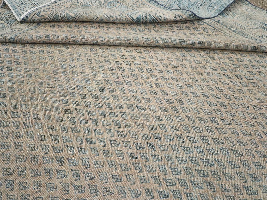 Vintage Persian Mir Saraband Room Size Carpet, No.31929 - Galerie Shabab