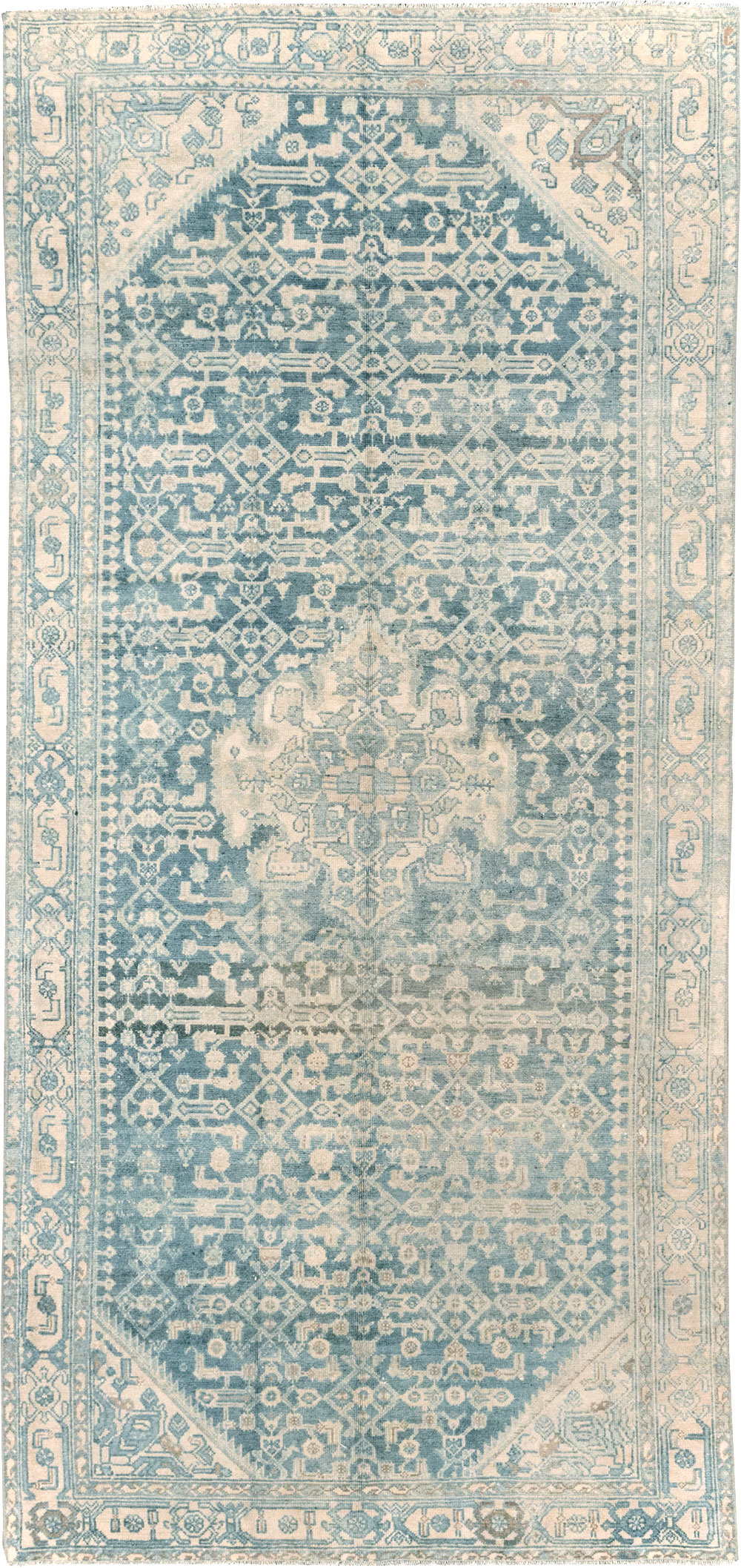 Vintage Persian Malayer Gallery Rug, No.31930 - Galerie Shabab