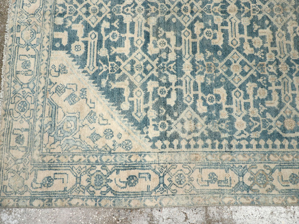 Vintage Persian Malayer Gallery Rug, No.31930 - Galerie Shabab