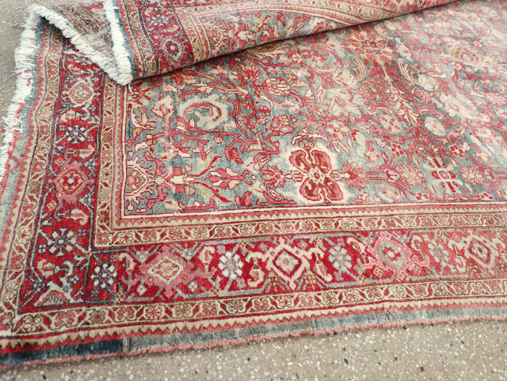 Antique Persian Bidjar Accent Rug, No.31933 - Galerie Shabab