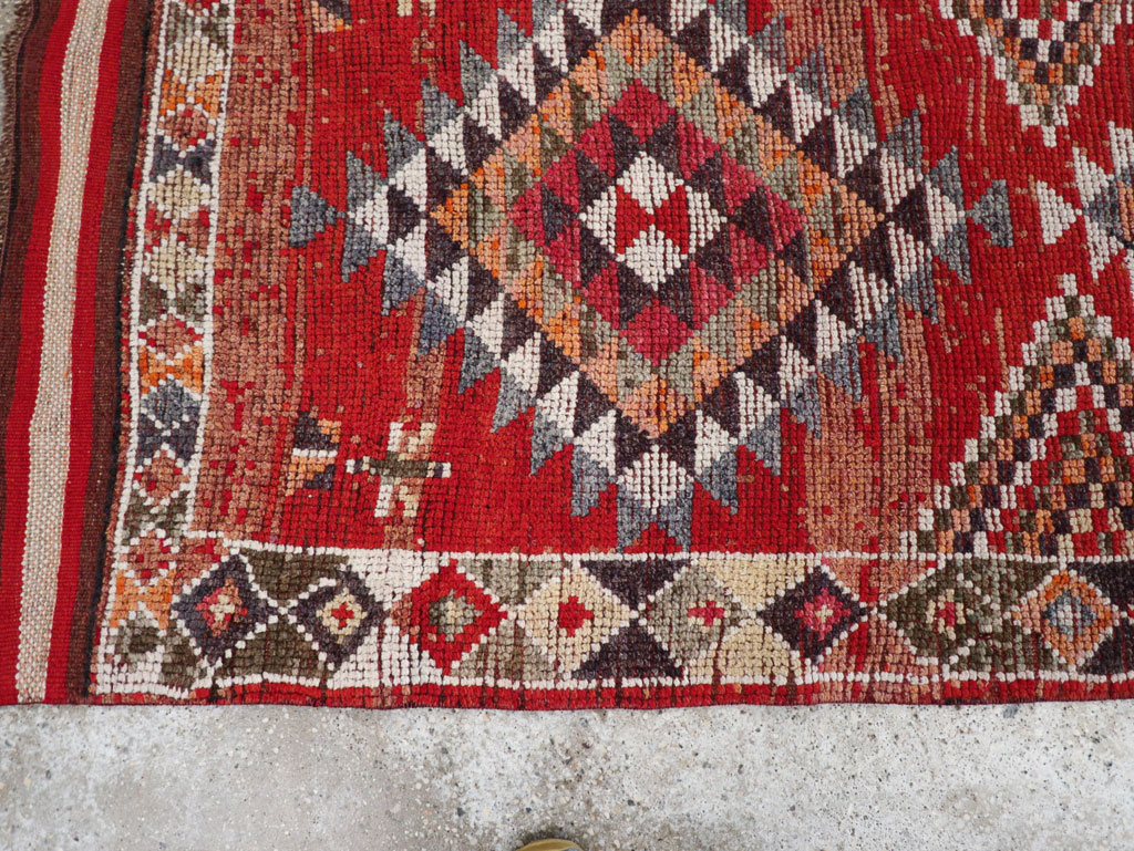 Vintage Turkish Tribal Runner, No.31934 - Galerie Shabab