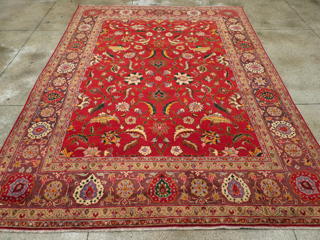 Antique Indian Amritsar Room Size Carpet, No.31935 - Galerie Shabab