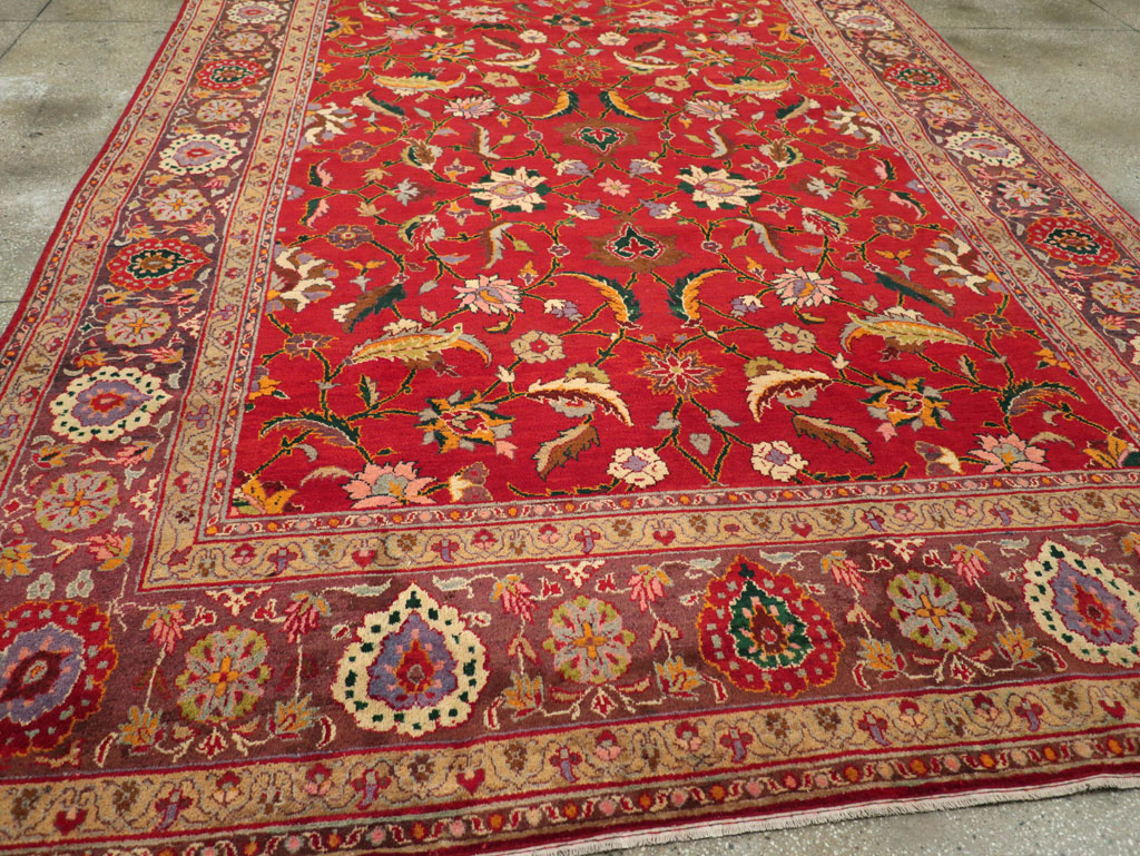 Antique Indian Amritsar Room Size Carpet, No.31935 - Galerie Shabab