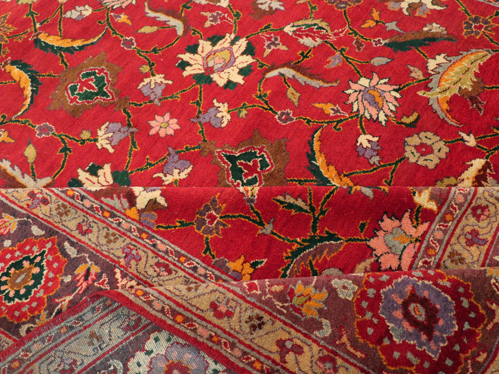 Antique Indian Amritsar Room Size Carpet, No.31935 - Galerie Shabab