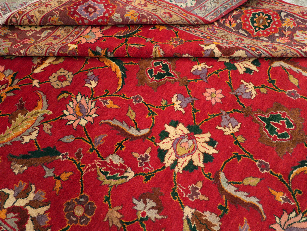 Antique Indian Amritsar Room Size Carpet, No.31935 - Galerie Shabab