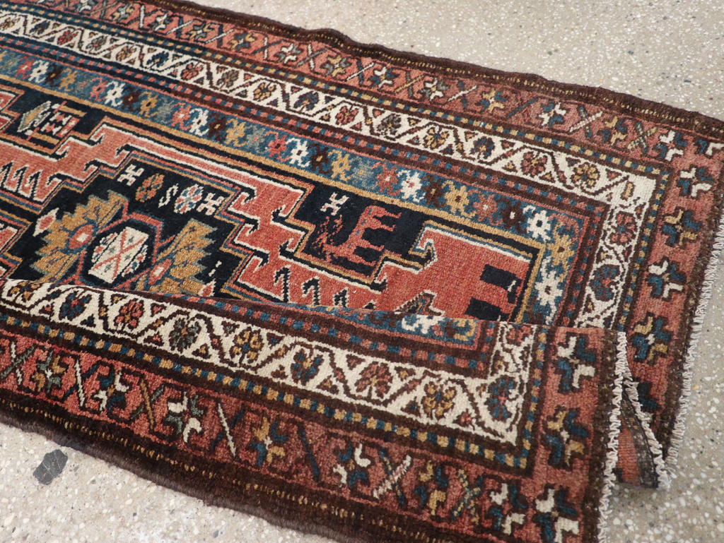 Antique Persian Kurdish Pictorial Rug, No.31953 - Galerie Shabab