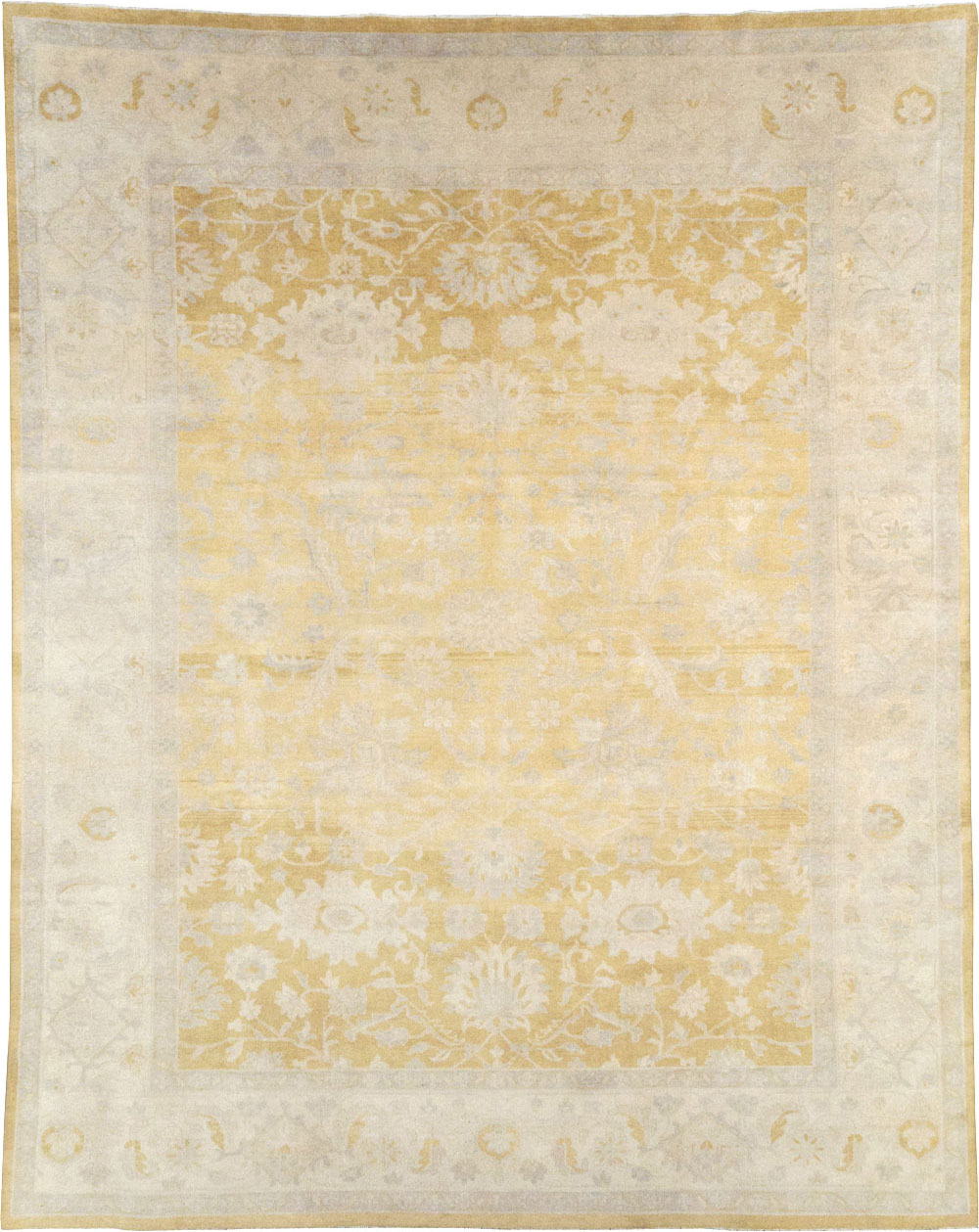 Modern Indian Agra Style Room Size Carpet, No.31956 - Galerie Shabab