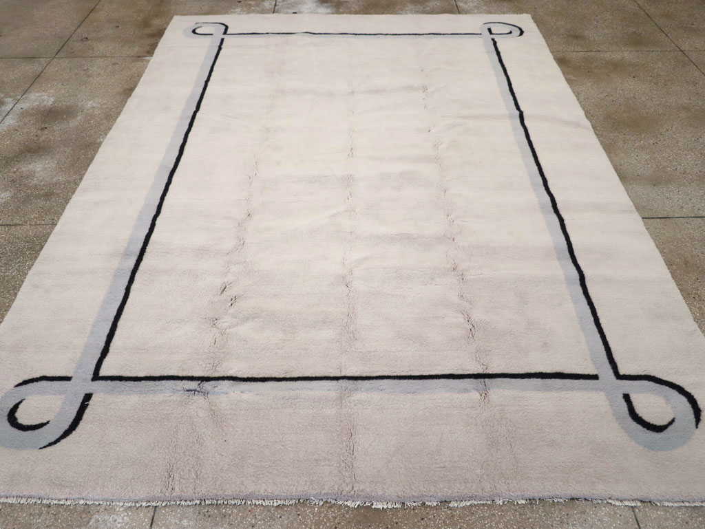 Modern Turkish Art Deco Carpet in the style of Andre Arbus, No.31959 - Galerie Shabab