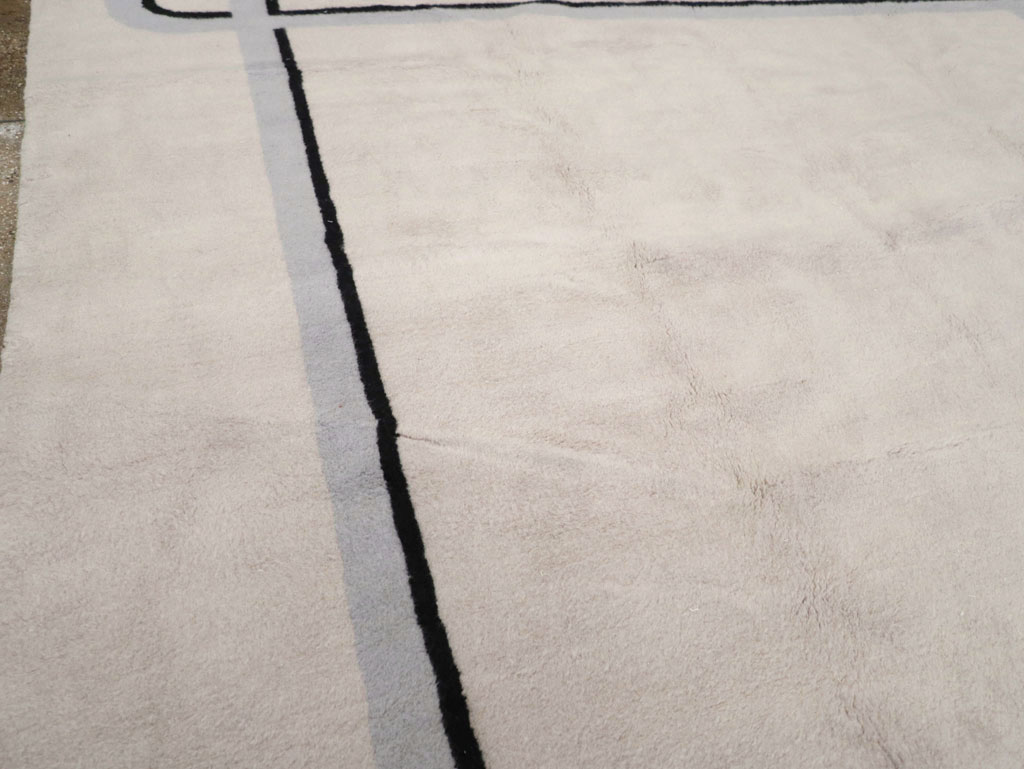 Modern Turkish Art Deco Carpet in the style of Andre Arbus, No.31959 - Galerie Shabab