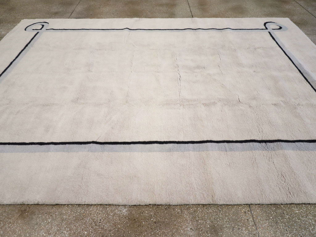 Modern Turkish Art Deco Carpet in the style of Andre Arbus, No.31959 - Galerie Shabab