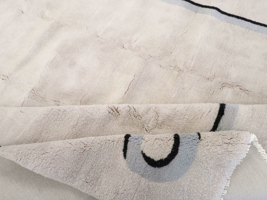 Modern Turkish Art Deco Carpet in the style of Andre Arbus, No.31959 - Galerie Shabab