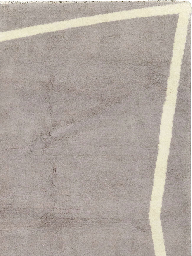 Modern Turkish Art Deco Wide Gallery Runner, No.31960 - Galerie Shabab