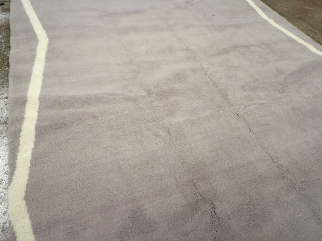 Modern Turkish Art Deco Wide Gallery Runner, No.31960 - Galerie Shabab