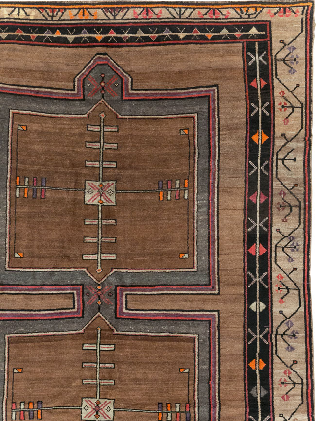 Vintage Turkish Anatolian Tribal Large Carpet, No.31963 - Galerie Shabab