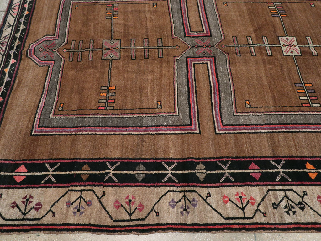Vintage Turkish Anatolian Tribal Large Carpet, No.31963 - Galerie Shabab