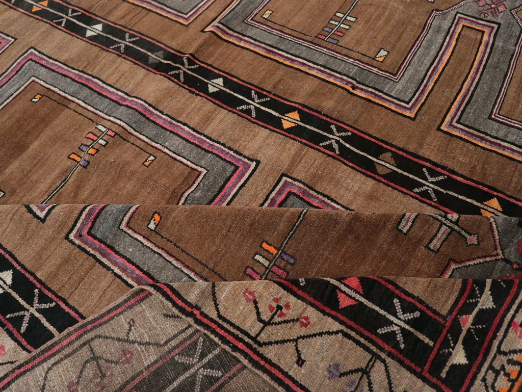 Vintage Turkish Anatolian Tribal Large Carpet, No.31963 - Galerie Shabab