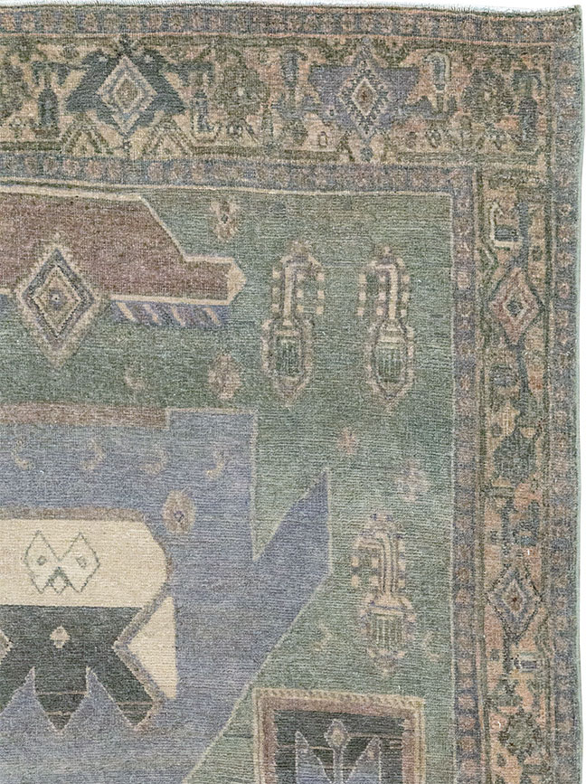 Vintage Persian Bidjar Runner, No.31979 - Galerie Shabab