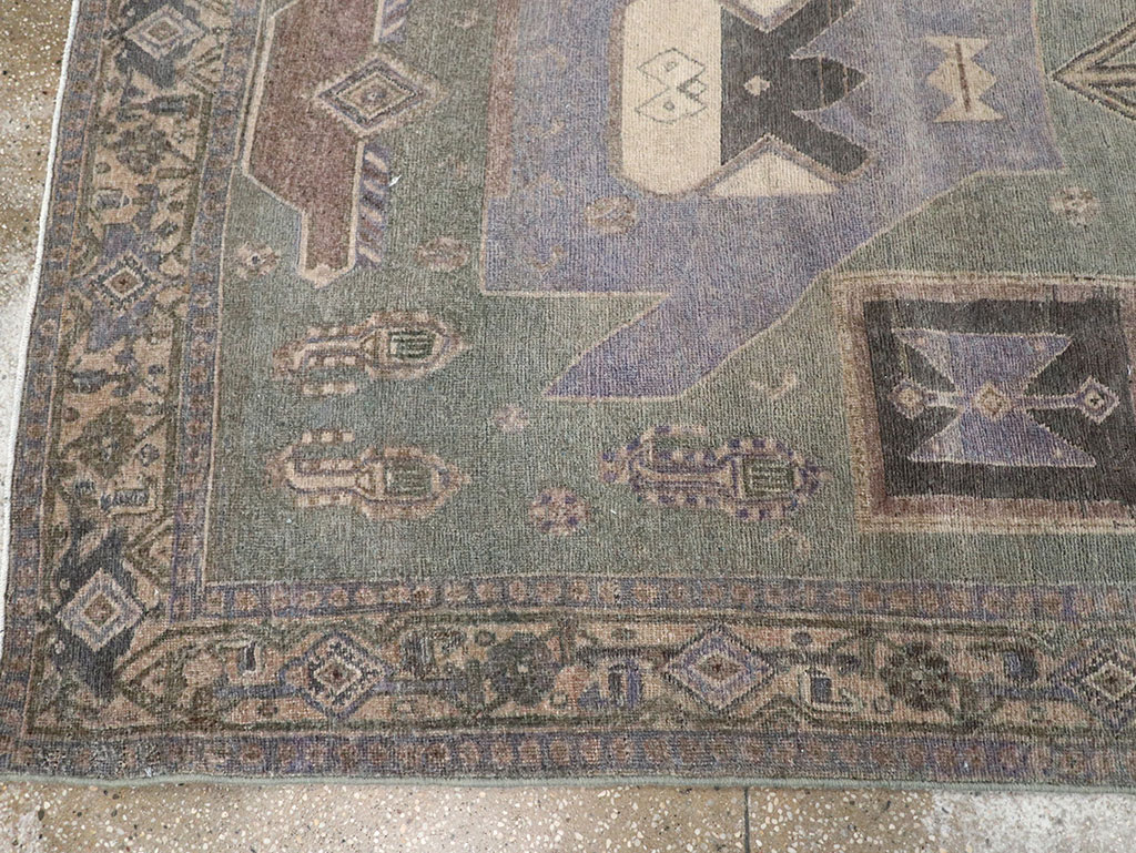 Vintage Persian Bidjar Runner, No.31979 - Galerie Shabab