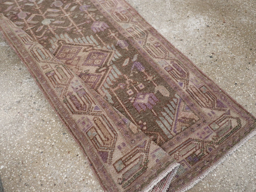 Vintage Persian Malayer Runner, No.31980 - Galerie Shabab