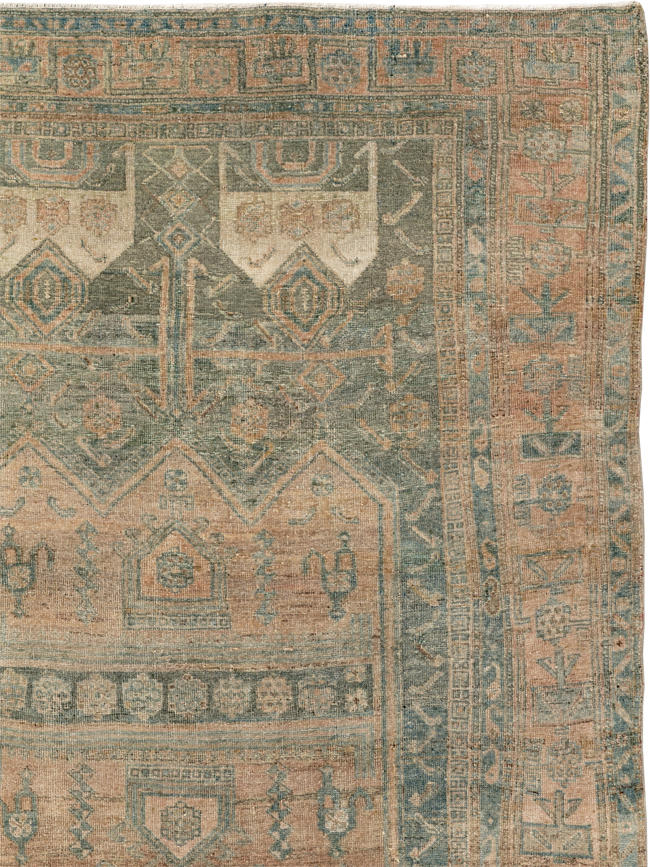 Antique Persian Lori Small Gallery Carpet, No.31981 - Galerie Shabab