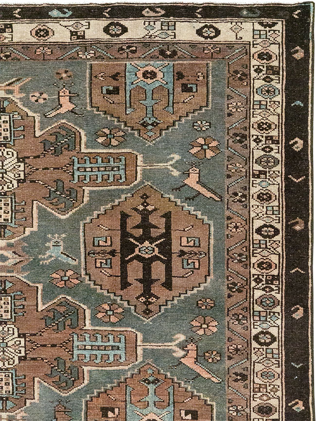 Antique Persian Malayer Accent Rug, No.31982 - Galerie Shabab