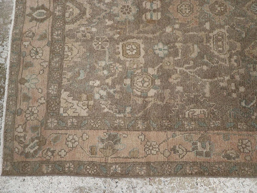 Vintage Persian Malayer Accent Rug, No.31992 - Galerie Shabab