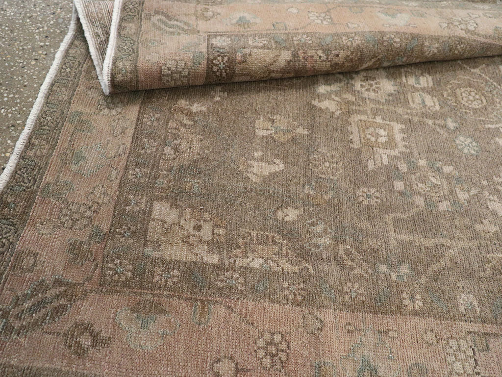 Vintage Persian Malayer Accent Rug, No.31992 - Galerie Shabab