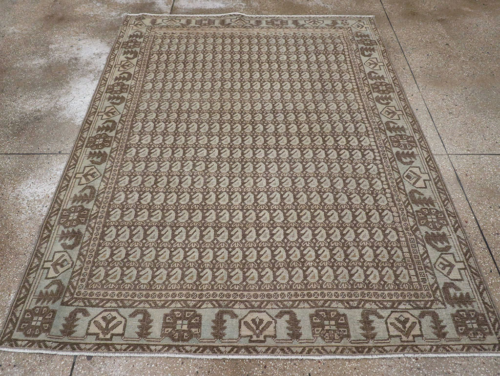 Vintage Persian Veece Accent Rug (Pair: 2 of 2), No.32000 - Galerie Shabab