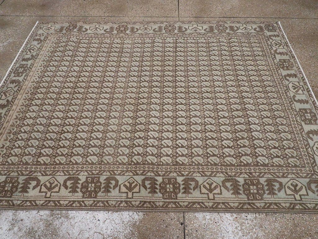 Vintage Persian Veece Accent Rug (Pair: 2 of 2), No.32000 - Galerie Shabab
