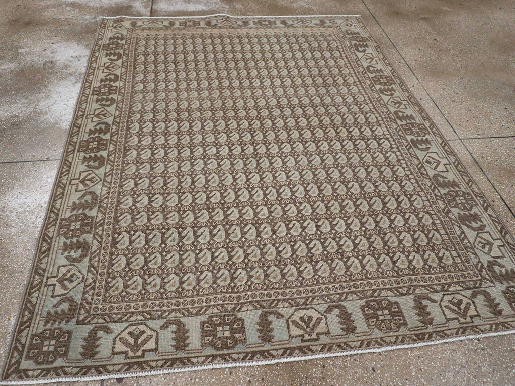 Vintage Persian Veece Accent Rug (Pair: 2 of 2), No.32000 - Galerie Shabab