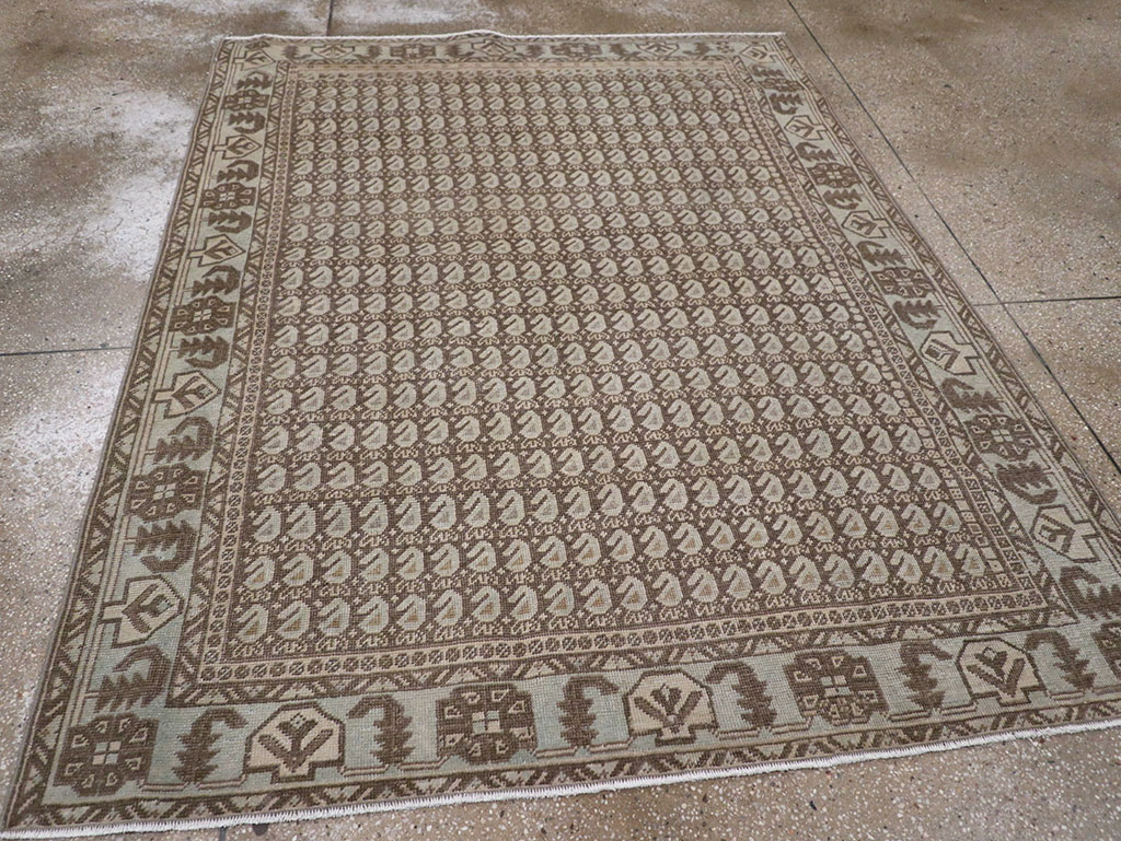 Vintage Persian Veece Accent Rug (Pair: 2 of 2), No.32000 - Galerie Shabab