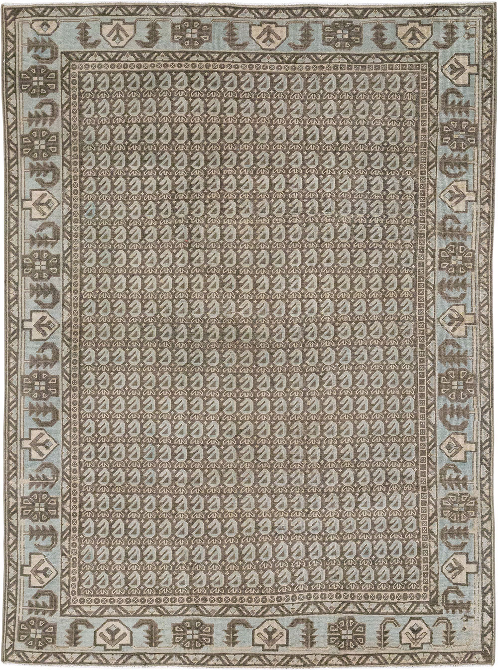 Vintage Persian Veece Accent Rug (Pair: 1 of 2), No.32003 - Galerie Shabab