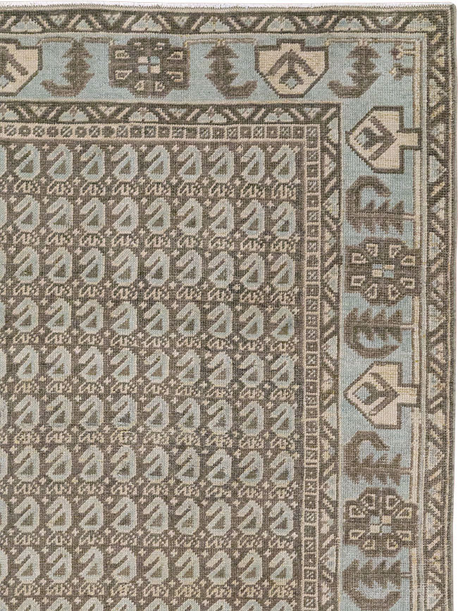 Vintage Persian Veece Accent Rug (Pair: 1 of 2), No.32003 - Galerie Shabab