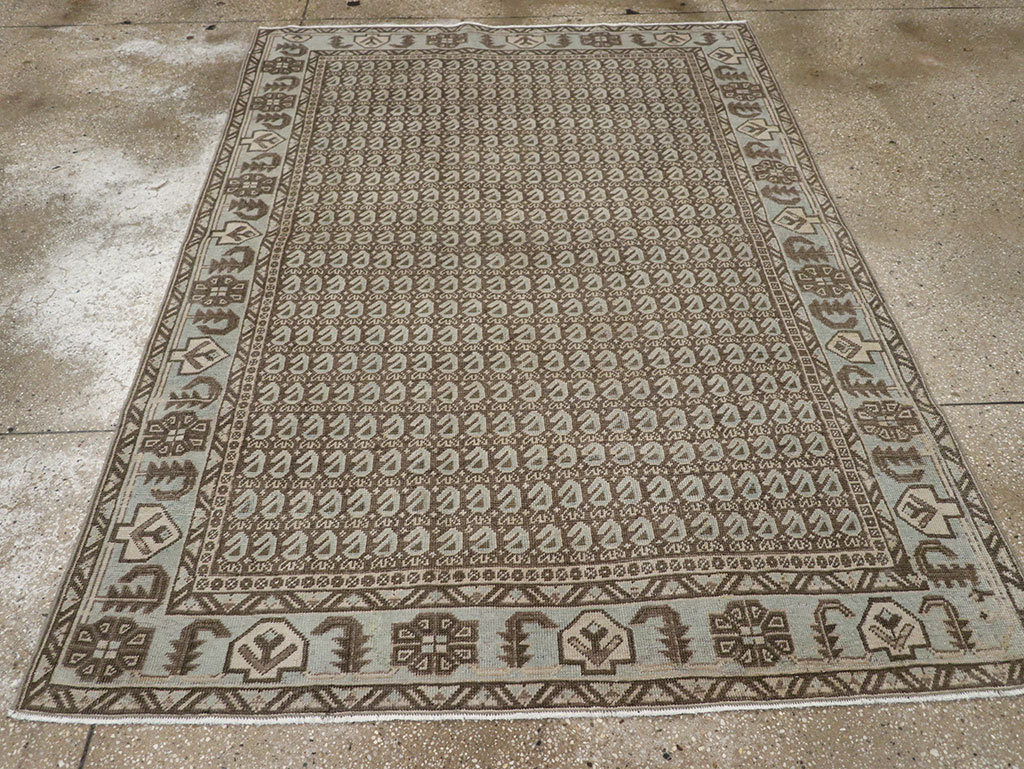 Vintage Persian Veece Accent Rug (Pair: 1 of 2), No.32003 - Galerie Shabab