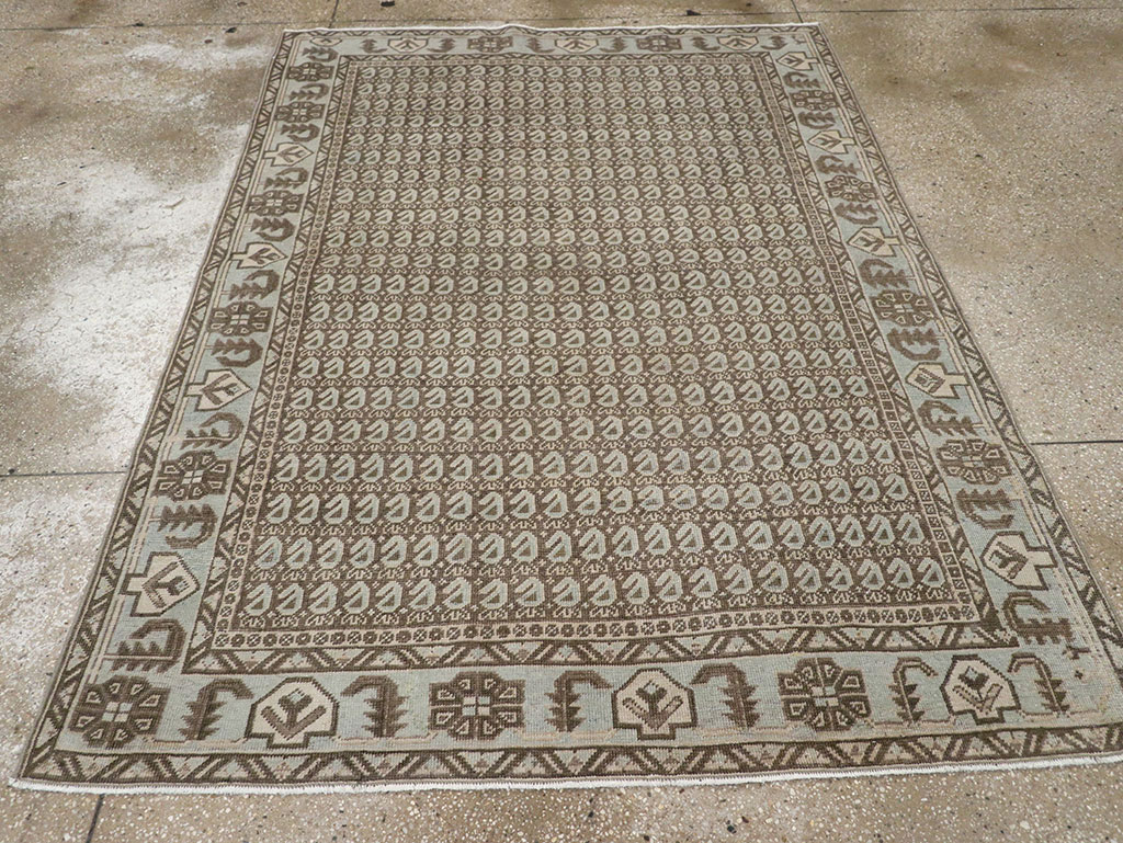 Vintage Persian Veece Accent Rug (Pair: 1 of 2), No.32003 - Galerie Shabab