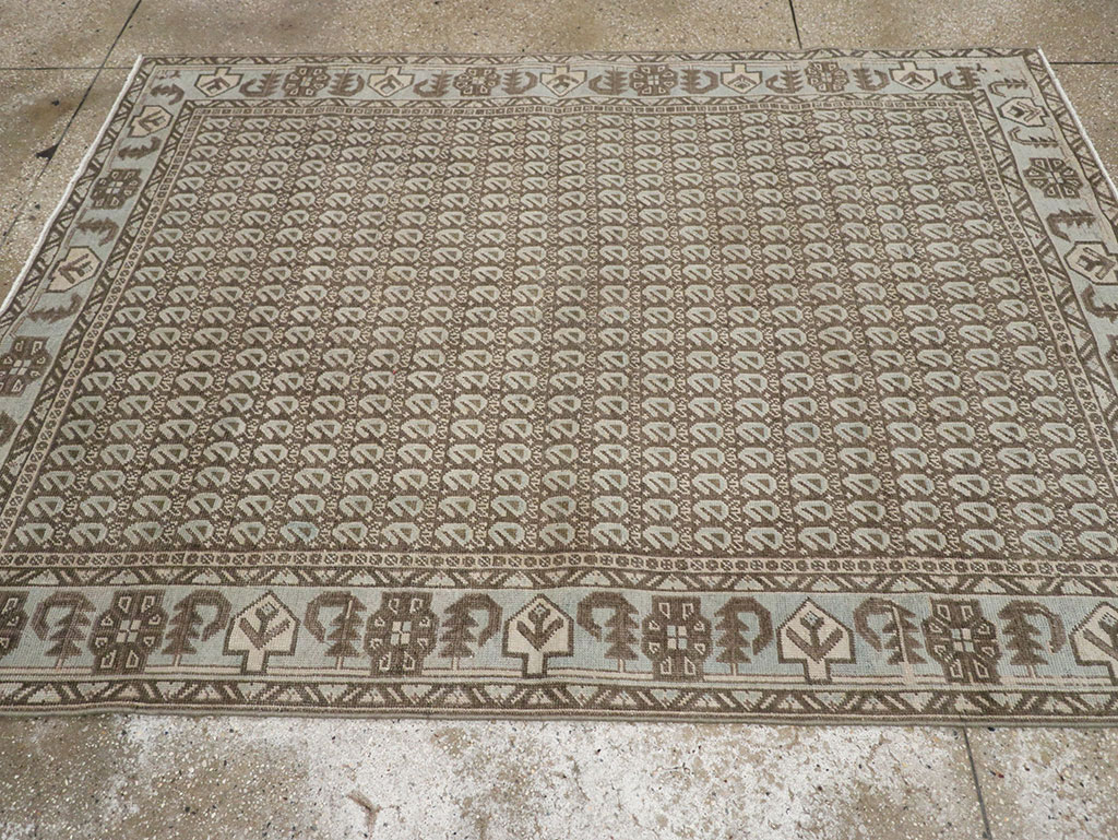 Vintage Persian Veece Accent Rug (Pair: 1 of 2), No.32003 - Galerie Shabab