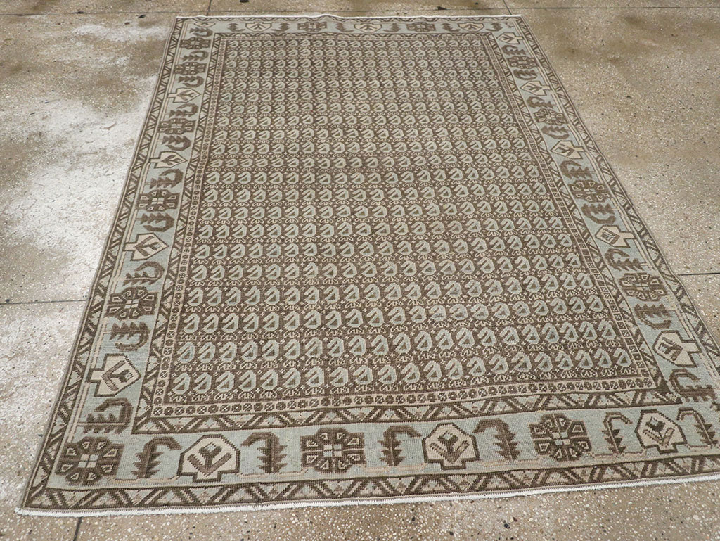 Vintage Persian Veece Accent Rug (Pair: 1 of 2), No.32003 - Galerie Shabab
