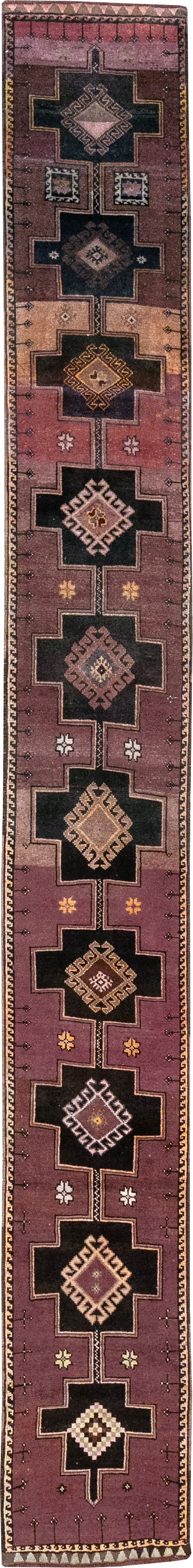 Vintage Turkish Anatolian Long Runner, No.32004 - Galerie Shabab