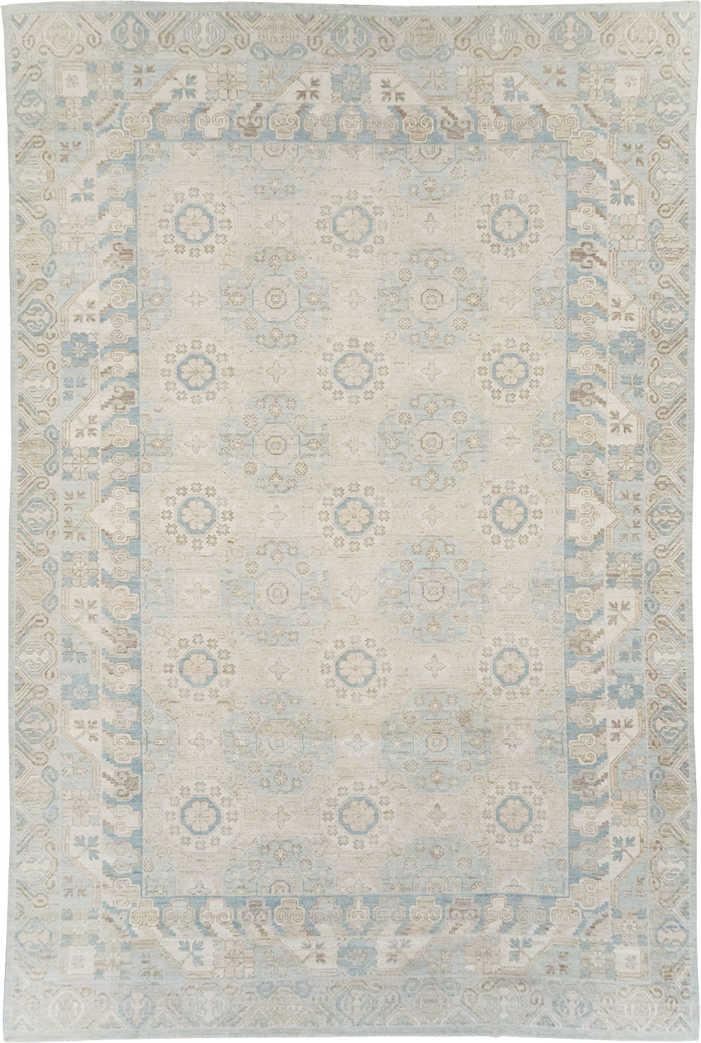 Modern East Turkestan Khotan Large Carpet, No.32005 - Galerie Shabab