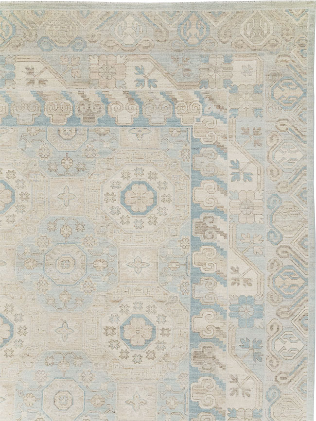Modern East Turkestan Khotan Large Carpet, No.32005 - Galerie Shabab