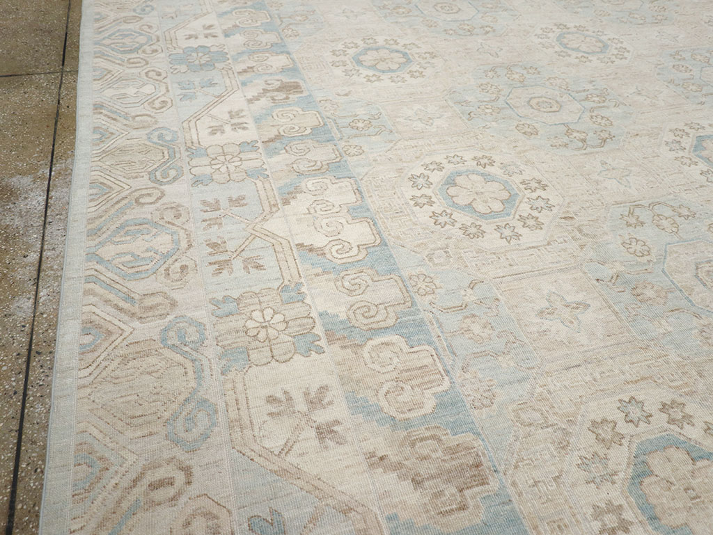 Modern East Turkestan Khotan Large Carpet, No.32005 - Galerie Shabab
