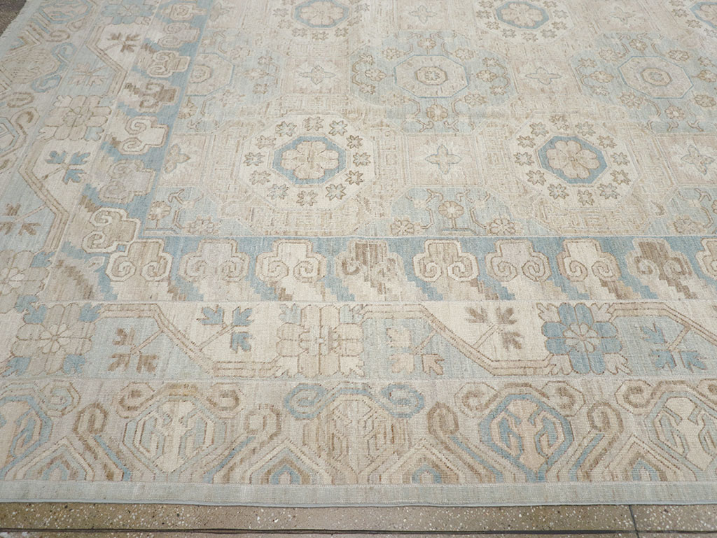 Modern East Turkestan Khotan Large Carpet, No.32005 - Galerie Shabab