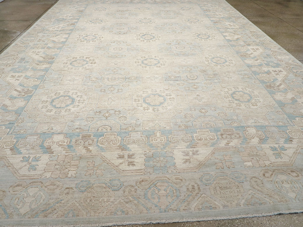 Modern East Turkestan Khotan Large Carpet, No.32005 - Galerie Shabab