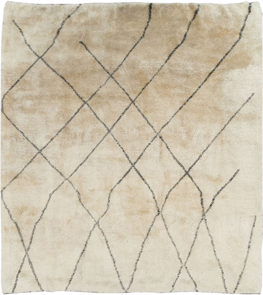 Modern Moroccan Square Room Size Carpet, No.32008 - Galerie Shabab