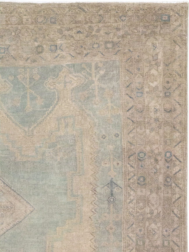 Vintage Persian Afshar Accent Rug, No.32025 - Galerie Shabab