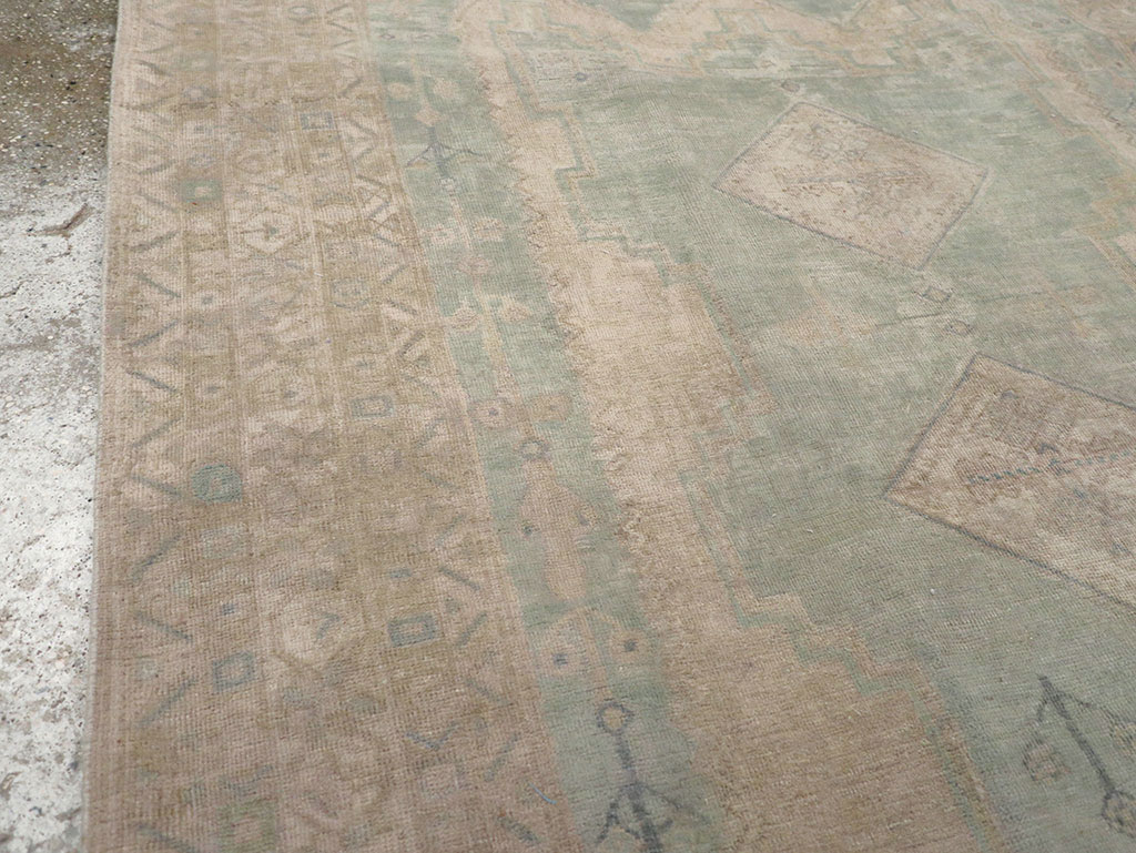 Vintage Persian Afshar Accent Rug, No.32025 - Galerie Shabab